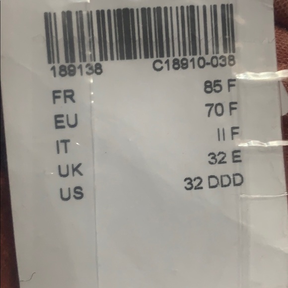 Chantelle Womens C Magnifique Minimizer Bra Rust J - Picture 12 of 12